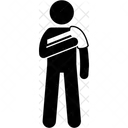 Lesión en el hombro  Icono