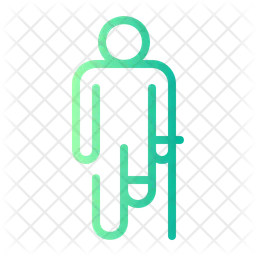 Lesión por amputación  Icono