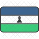 Lesotho Africain Pays Icône