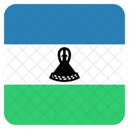 Lesotho Flag Icon