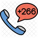 Lesotho Dial Code  Icon
