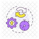 Less development time  Icon