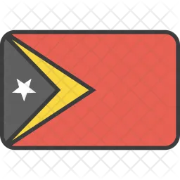 Leste Flag Ícone