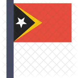 Leste Flag Ícone