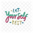 Let yourself rest  Icon