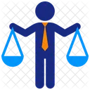 Analyse Equilibre Affaires Icône