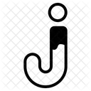 Letra J Alfabeto Letra Icono