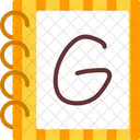 Letra g mayúscula  Icono