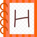 Letra mayúscula h  Icono