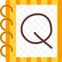 Letra mayúscula q  Icono