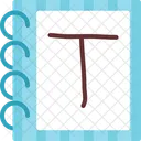 Letra mayúscula t  Icono