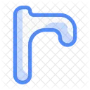 Letra R Alfabeto Letra Icono