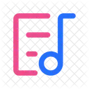 Letra De Musica Letra Musica Icon