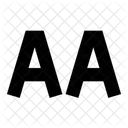 Caso Texto Formatacao Ícone