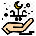 Mano de letras  Icono