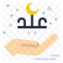 Mano de letras  Icono
