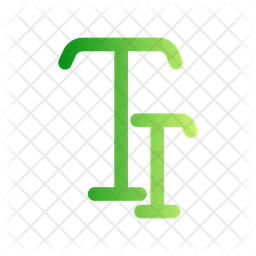 Letras maiúsculas  Ícone