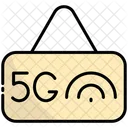 Letrero 5 G Internet Icône