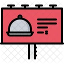 Billboard Cloche Comida Icon