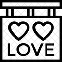 Letrero Corazon Signo 아이콘