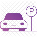 Letrero de estacionamiento  Icono