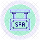 Spa Letrero Senal Icon