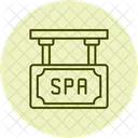 Spa Letrero Senal Icon