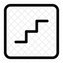 Signo De Escaleras Signo Flecha Icono