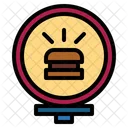 Signo de hamburguesa  Icono