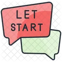 Lets Begin Start Startup Icon
