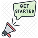 Lets Get Started Lets Begin Start Icon