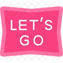 Lets Go Sign Communications Icon