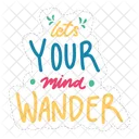 Lets Your Mind Wander Icon