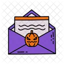 Letter Colored Outline Danger Letter Icon