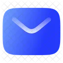 Letter Chat Square Arrow Message Icon Icon