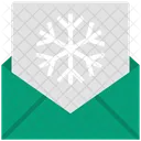 Christmas Letter Invitation Icon