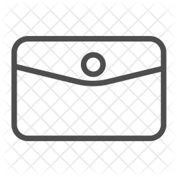 Letter Icon - Download in Line Style