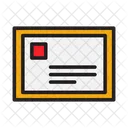 Letter Licence Document Icon