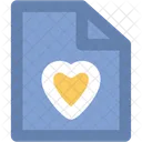 Letter Love Heart Icon