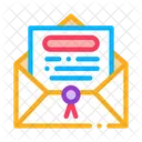 Letter Envelope Seal Icon