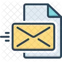 Letter Sheet Document Icon