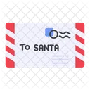 Letter Santa Claus Mail Icon