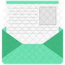 Letter Mail Open Icon