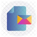 File Paper Mail Icon