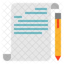 Letter Pen Writing Icon