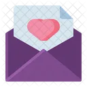 Letter Love Valentine Icon