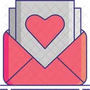 Letter Love Valentine Icon