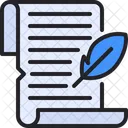 Letter Paper Writing Icon