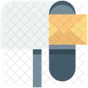 Letter Hole Plate Icon