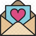 Letter Love Greeting Icon